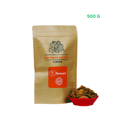 Almonds California - 500GRAMS